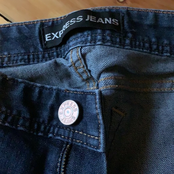 Express cropped skinny low rise size 10 regular jeans - Picture 6 of 6